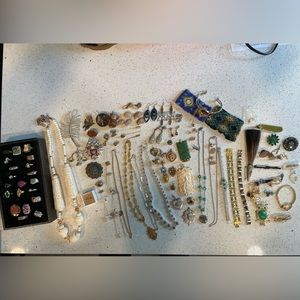 Large Lot of Junk Drawer Jewelry Reserved for ilihanakauai